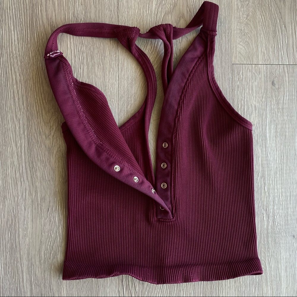 NEW Free People Happiness Runs Henley Tank - Picture 4 of 10